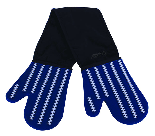 <img src ="CasaNovaKitchenwareAU_Products_DoubleOvenMitsBlueWhiteStripe_Shopify_1.jpg" alt="Double handed oven mits in Blue with White Stripes"